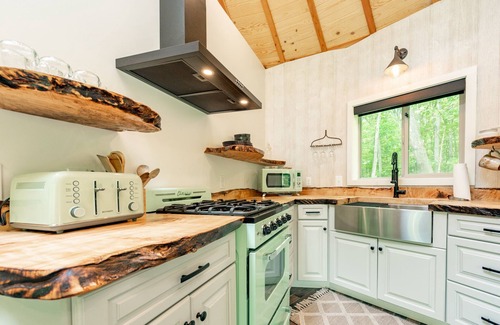 Thayerville Cabin | Radiant Floors, Sauna & Forest Views