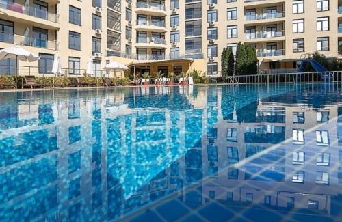 Sunny Beach Apartment | Rainbow 1, Apartment 131, Sunny Beach, Terrace with Sea View