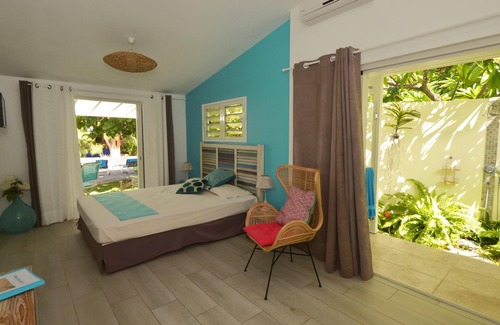 La Saline Les Bains Bed & Breakfast | Raisin de mer room - sea view