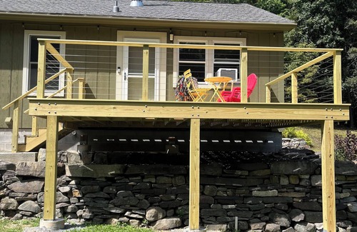 Town of Marbletown Cabin | Rare opportunity to rent Accord NY cabin with wood stove, expansive property