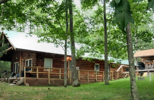 Solon Springs Cabin | Real log cabin on Eau Claire Lakes Chain near Hayward, WI