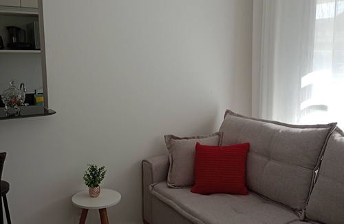 Barro Vermelho Apartment | Red Design Apto Completo 901