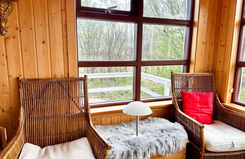 Golden Circle Cabin | Red Riding Hood Cabin on the Golden Circle Next to Kerid