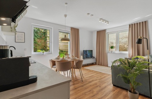 Bielefeld Apartment | Relax in Style Apartment with Terrace & Free Parking Bielefeld’s Best Location