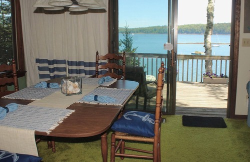 Sebascodegan Island Apartment | Relax, renew. oceanfront panoramic views, explore the backyard tidal pools.