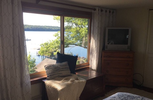 Sebascodegan Island Apartment | Relax, renew. oceanfront panoramic views, explore the backyard tidal pools.