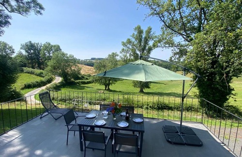 Marcillat-en-Combraille Cottage | Renovated farmhouse with terrace, electric heating, and wifi in Marcillat-en-Combraille