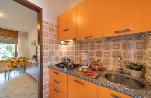 Bibione Lido dei Pini Apartment | Renovated apartment with garden