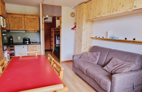 Montalbert Apartment | Renovated studio in La Plagne, near slopes