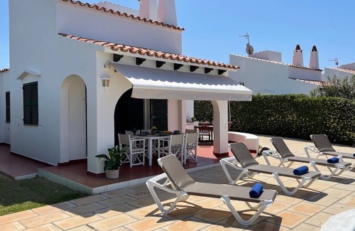Cap d'Artrutx Villa | RENOVATED VILLA IN CALAN BOSCH WITH SEA VIEW