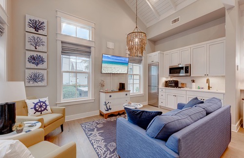 Port Aransas Cabin | Resort Pools, Pet Friendly, Golf Cart Boardwalk to Beach