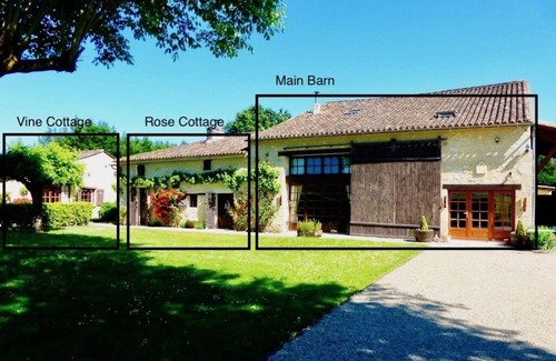 Montcaret Cottage | Restored Cottage - Sleeps 7(4 adults /3 Children - 3 Bedrooms)