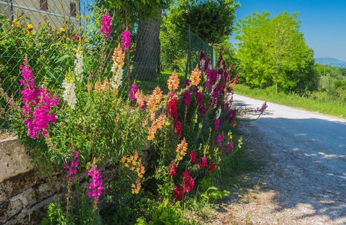 San Ginesio Villa | Restored farmhouse, heated swimming pool. 4 bedrooms, 4 bathrooms (3 ensuite)