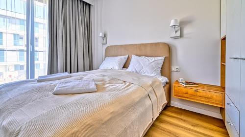 Niechorze Apartment | Rezydencja Niechorze D204 Eco Boho z Basenem i SPA oraz z 2 sypialniami - 5D Apartments