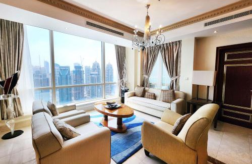 Dubai Marina Apartment | RH- Luxurious penthouse, Marina View Duplex with Golf Course Vista