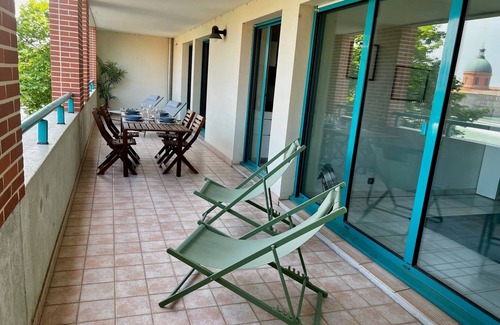 Amidonniers - Caffarelli Apartment | Rio L'Aïga - Superbe terrasse sur Garonne