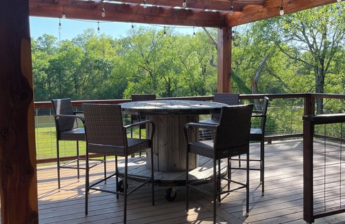Glenwood Cabin | "RIVER TIME" CABIN DIRECTLY ON CADDO RIVER, FLAT YARD