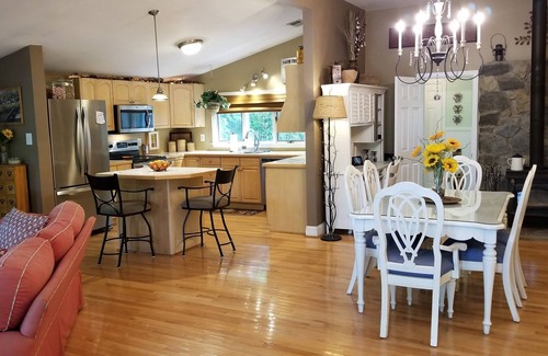 Millville Cottage | RIVERFRONT COTTAGE- The Neon Moon