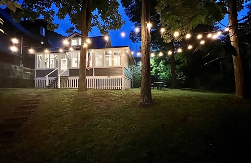 Everett Cottage | Riverfront Cottage offering a large enclosed porch overlooking the River!n