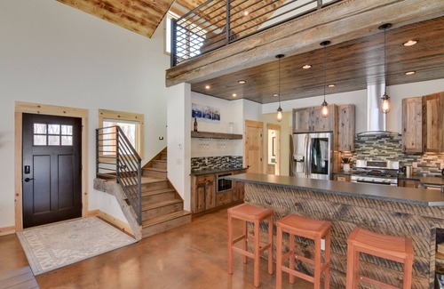 Gunnison House | Riverfront Home w/BBQ: 2 Mi to Downtown Gunnison!