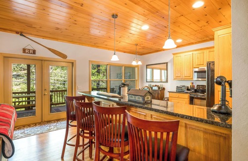 Helen House | Rivers Rest – Beautiful Riverfront Townhome in Downtown Helen