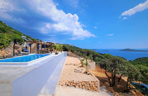Tkon Villa | Romantic isolated villa with pool surrounded by pure nature.