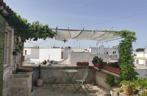 Andrano Apartment | Romantic studio apartment in an ancient residence 5 minutes from the sea