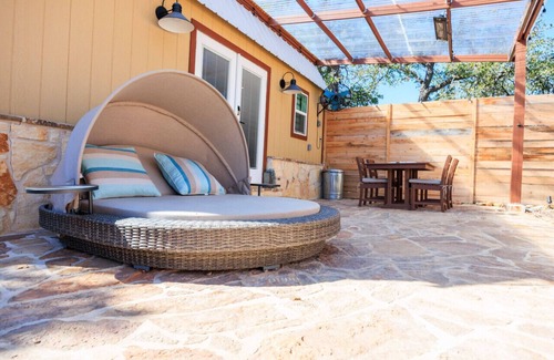 Wimberley House | Romantic Tiny Luxury Retreat w/pool & sauna