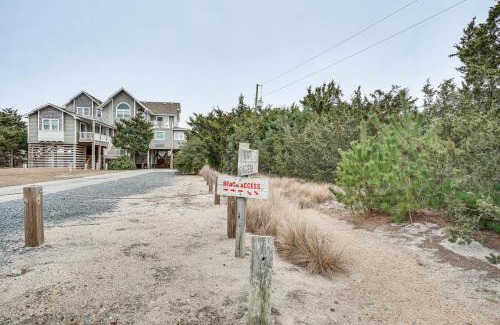 Spindrift Banks House | Rooftop Deck and Hot Tub Outer Banks Family Getaway