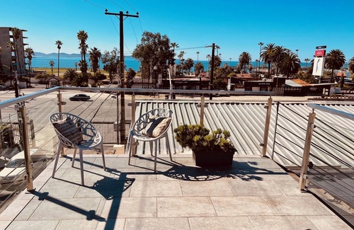 Ensenada House | Rooftop Ocean views, great outdoor space, HEAT & A/C, prime location, gated