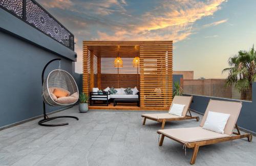 Semlalia Apartment | Rooftop pool, bright & cozy apartment in city center