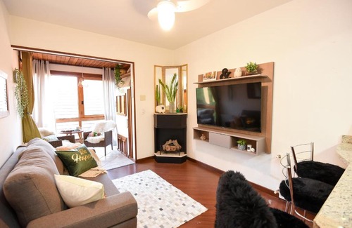 Gramado City Centre Apartment | Rosa Morada das Hortênsias