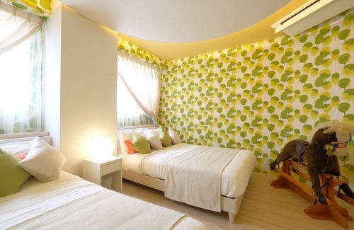 Matsuyama Apartment | Rounded soft and feminine botanical style Click / Naha Okinawa