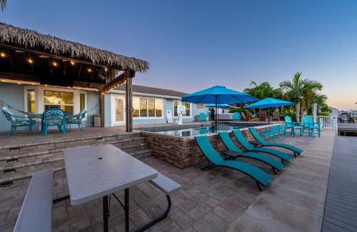 Whitney Beach House | Royal Palm Paradise! Waterfront, Private Pool & Hot Tub, Boat Dock!