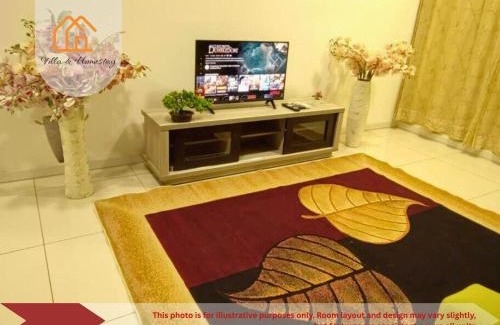 Sepang Apartment | RumaKU at Horizon Suite KLIA - 2BR - Wifi