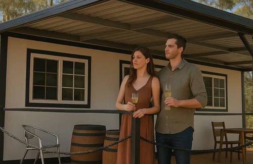 Moondyne Ski Chalet | Rustic Forest Escape at Shiraz Ridge - Unique Stay in WA's Wine Country