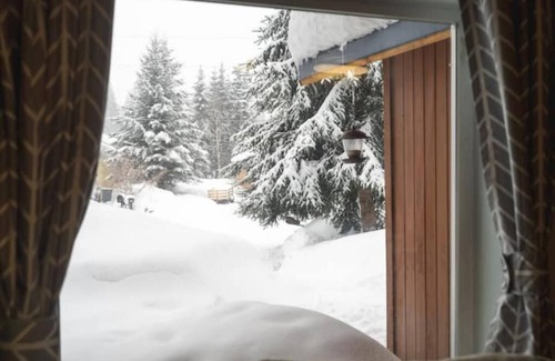 Fairbanks Cabin | Rustic Modern Cabin in Town+WiFi+Trails+Fire Pit