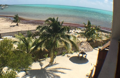 San Pedro House | Rustic Ocean front Home with POOL-115' of beachfront 250 ft Dock-nGOLD STANDARD