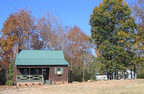 Covington Cabin | Rustique Cabin at Briarcreek Farm, Downstairs Only, Sleeps 4