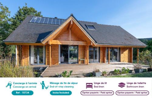 Sarzeau House | Séjour cosy, maison en bois pour 8