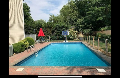 Sag Harbor House | Sag Harbor/Long Beach in the Fall, pool is still open & HIFF coming in October