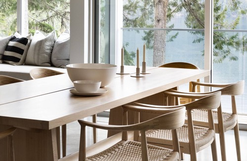 Madeira Park House | Sakinaw Lake Architectural Midcentury Modern Lakehouse