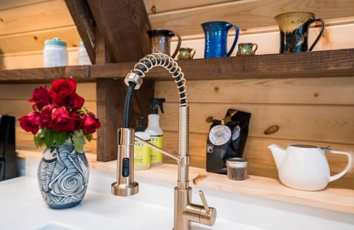 Lowell Point Cabin | Salted Roots Blue Door A-Frame Cabin