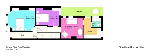 Worthing Apartment | Sanctuary-by-Sea