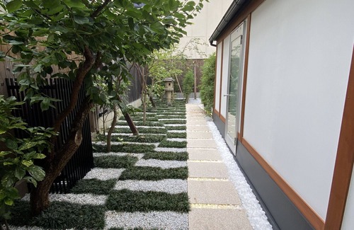 Nishijin Ski Chalet | Sankoku Bashira - Large exquisite machiya house with beautiful garden