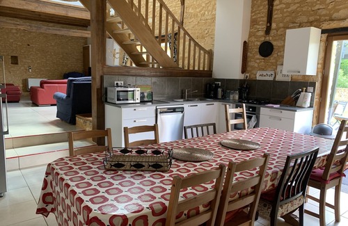 Sarlat-la-Caneda Cottage | Sarlat NEAR PROPERTY STONE CONDITIONING WITH HEATED POOL