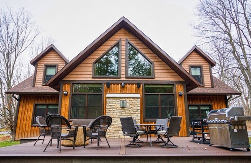 Egg Harbor Cabin | Sauna, Downtown Egg Harbor - Larsen Lodge