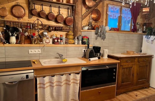 Araches-la-Frasse Ski Chalet | Savoyard farm renovated, authentic and warm. 150m2, cathedral ceilings