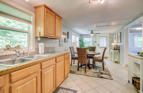 Gilmanton House | Sawyer Lake Retreat w/Decks: Walk to Beach!