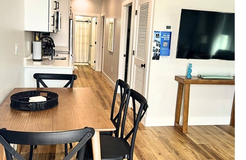 Port St. Joe Cottage | "Scallop Cottage" is a pet friendly, 2 bed, 1 1/2 bath unit accepting 5 guests. Pool Coming 2025!